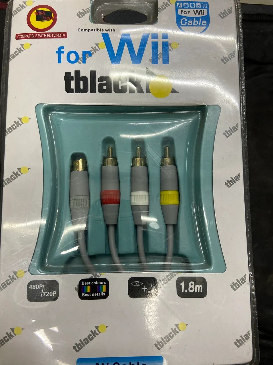  Cabo AV - SVideo para Nintendo Wii