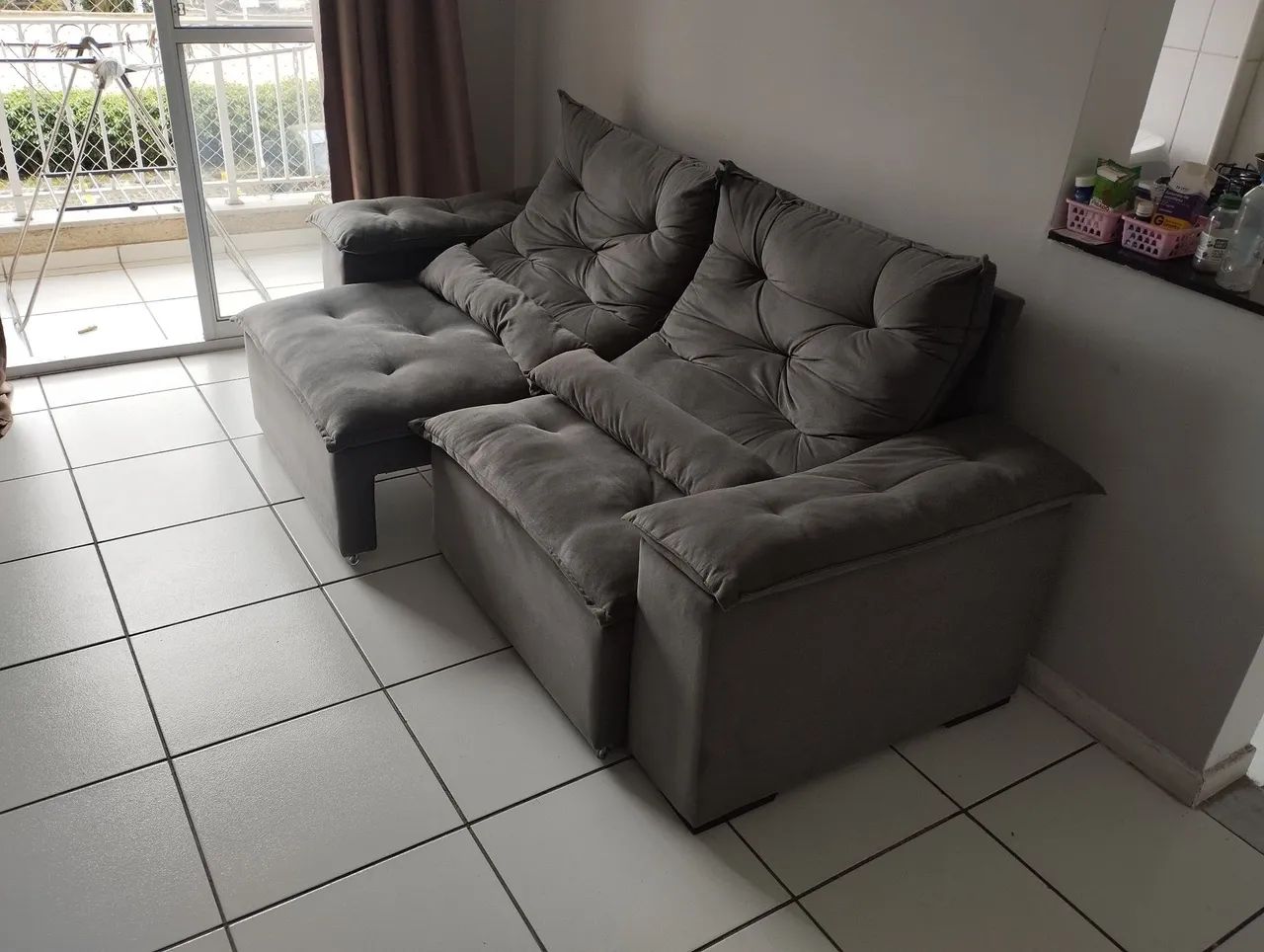 Sofá Retrátil 4 lugares  - Foto 2