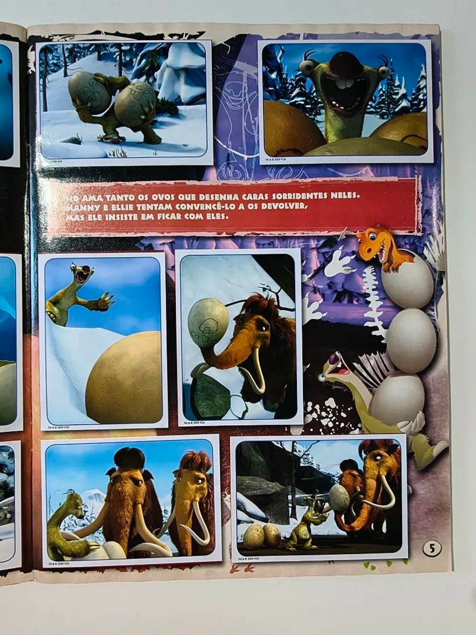 Álbum de figurinhas era do gelo 3 - Foto 3