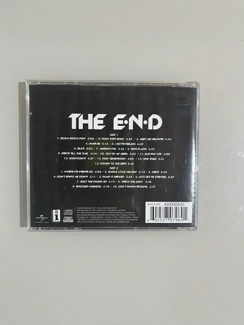 Cd The End deluxe 2 discos - Black Eyed Peas - Foto 2