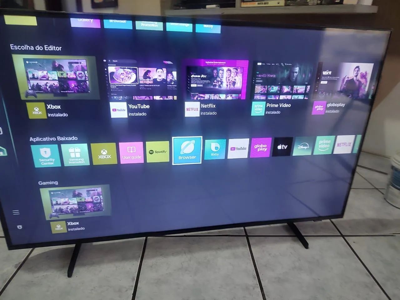 Tv smart 43" Samsung 4K wi-fi 5G bluetooth CMD de VOZ - Foto 3