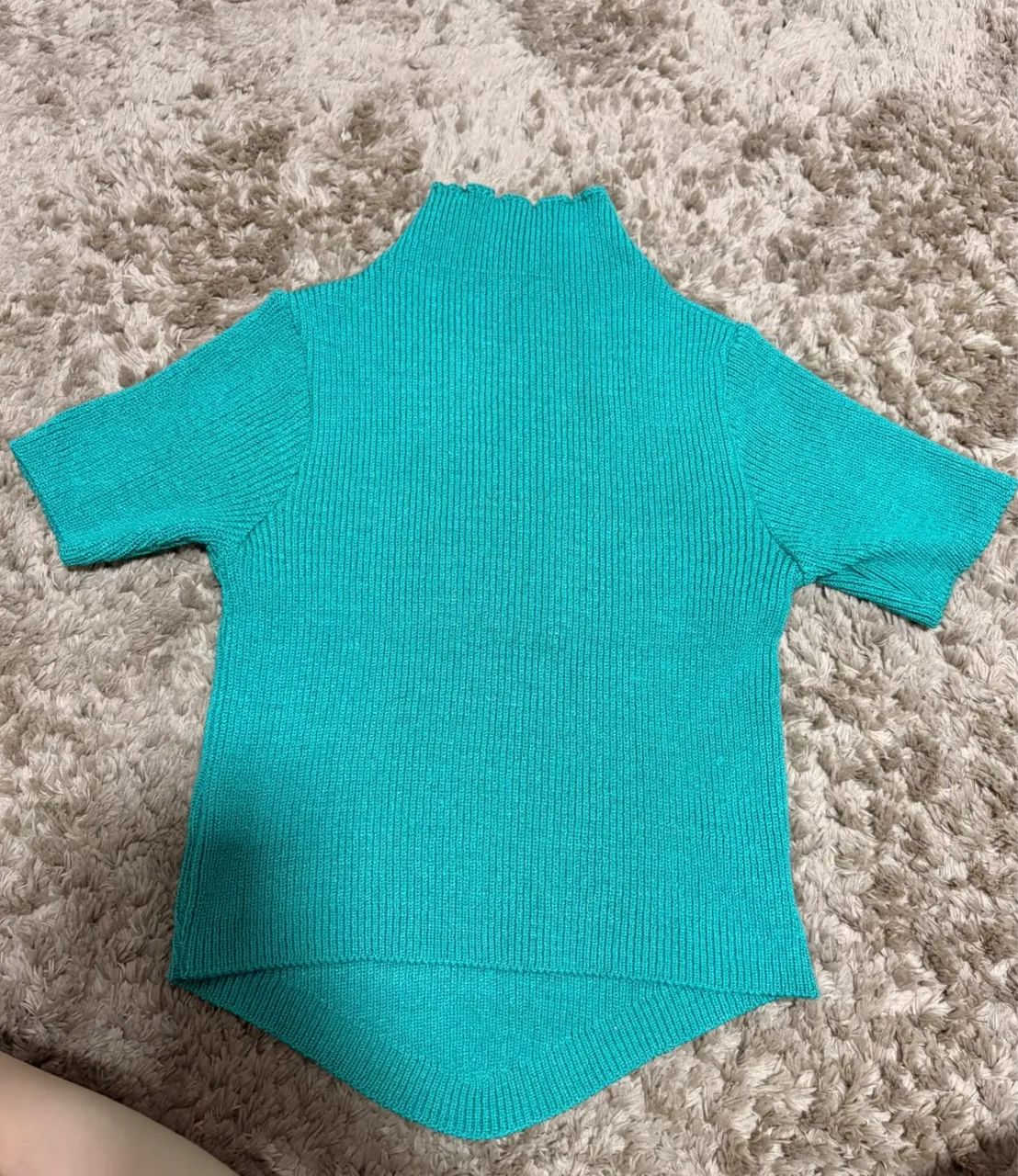 Blusa ciano nova! 
