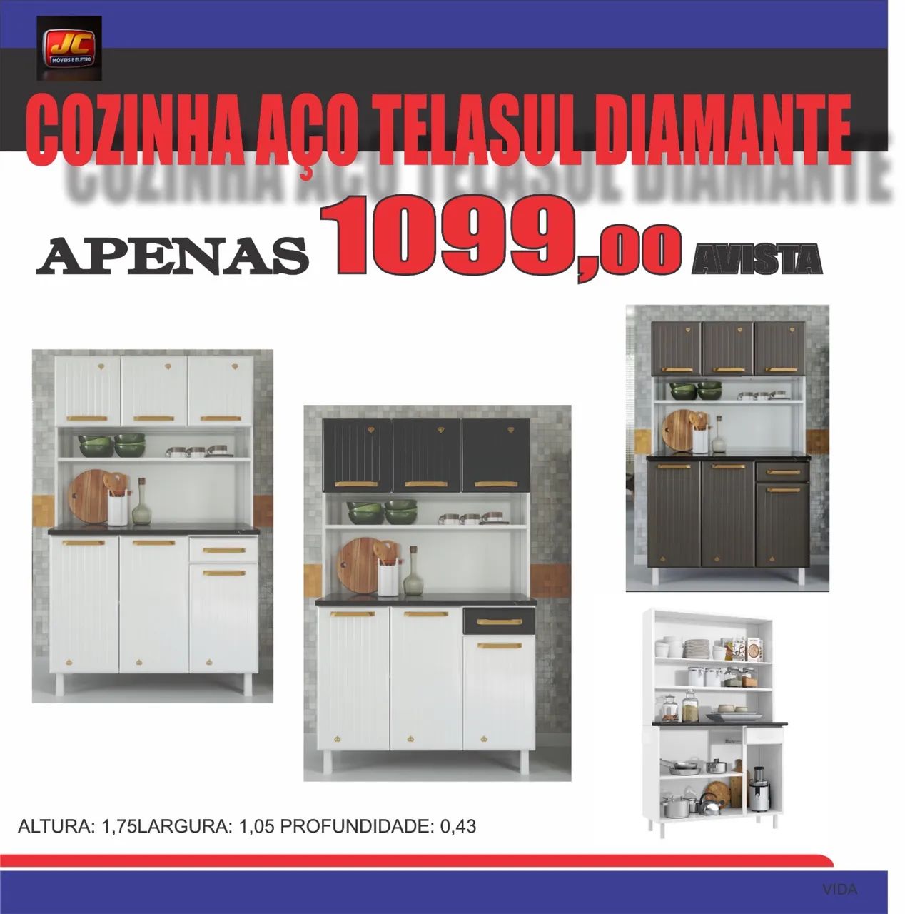 COZINHA DE AÇO TELASUL 