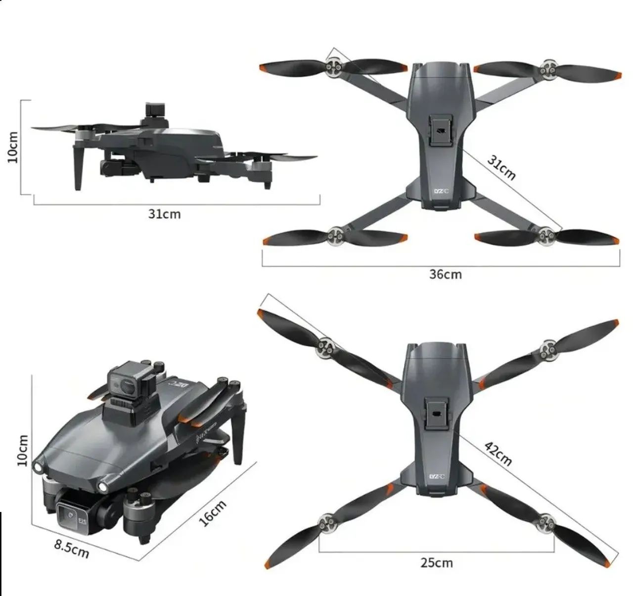 Drone L600 pro max novo lacrado - Foto 2