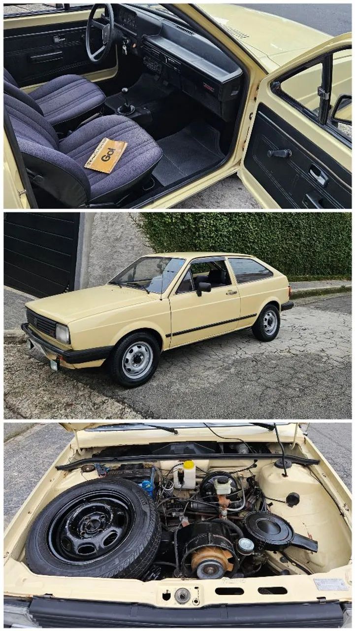 Volkswagen Gol L 1.3/ L/ LS/ C/ S/ BX/ Plus 1.6 1982