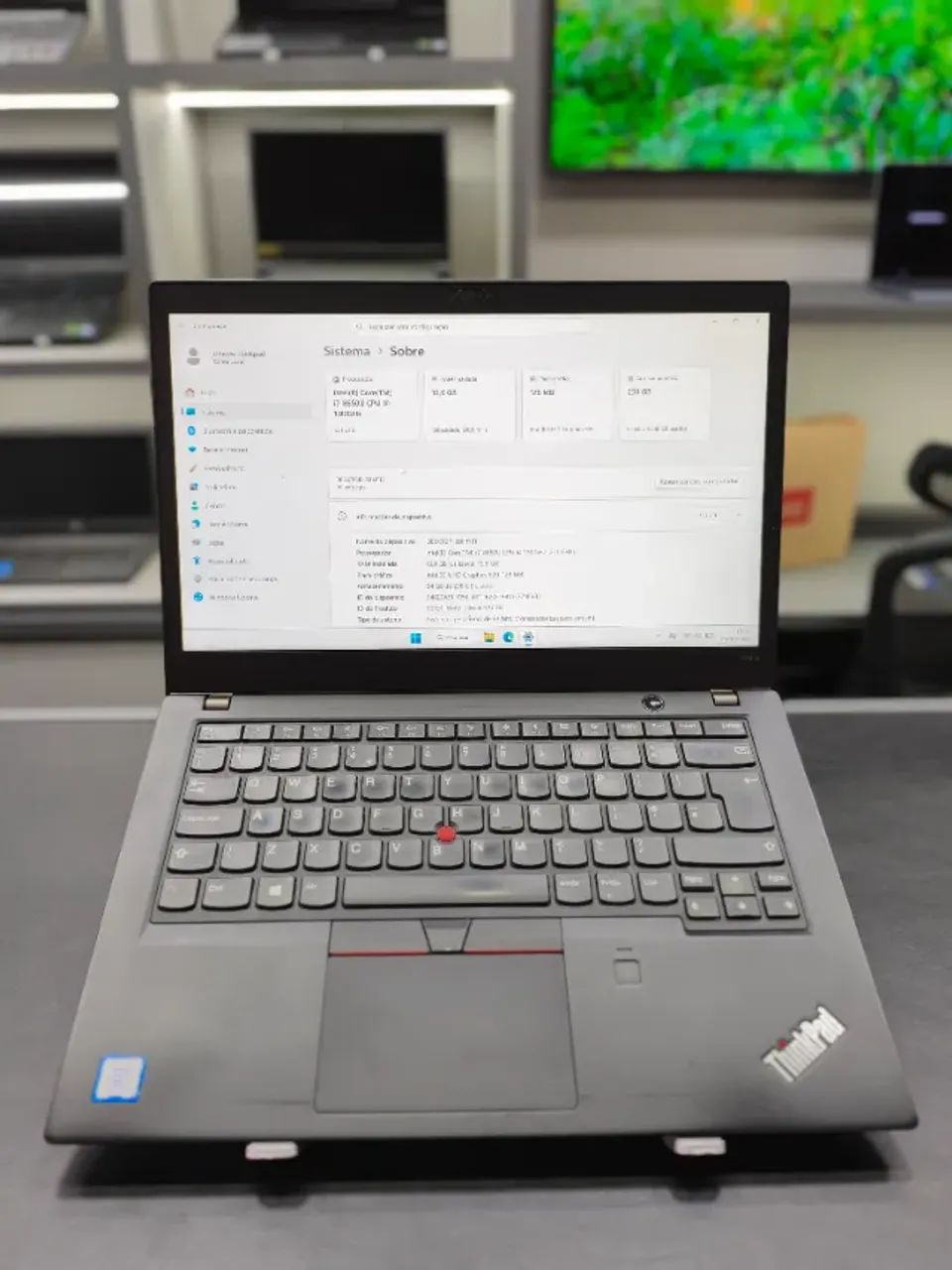 Notebook Lenovo ThinkPad T480S - Foto 2