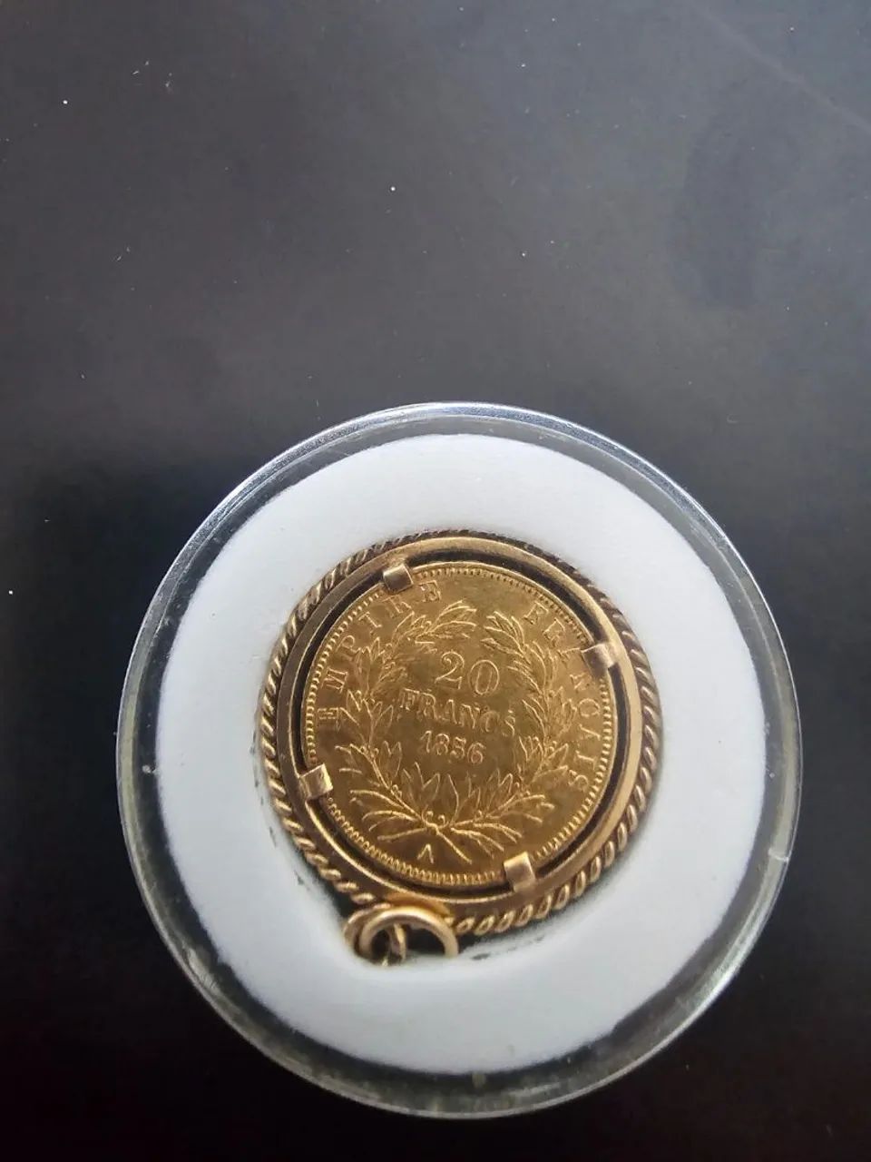 Moeda de ouro 20 Francs de 1856 - Foto 2