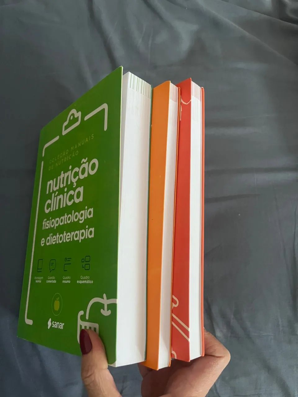 Combo: Coleção Manuais da Nutrição + Sanar Note Nutrição (7 Livros) - Foto 2