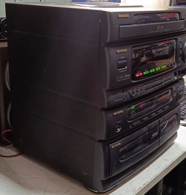 Aiwa Z-1200 Bom Estado Funciona Normal Não Esta Lendo - Foto 3