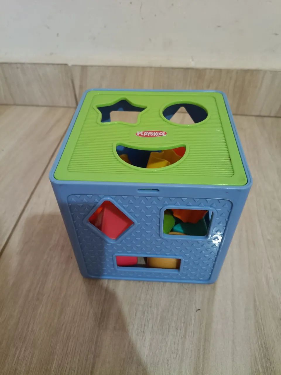 Caixa de formas de encaixe