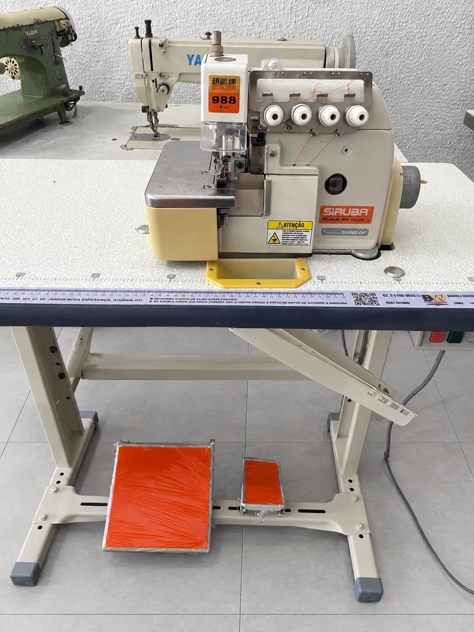 Overloque ponto cadeia siruba 2500$ - Foto 3