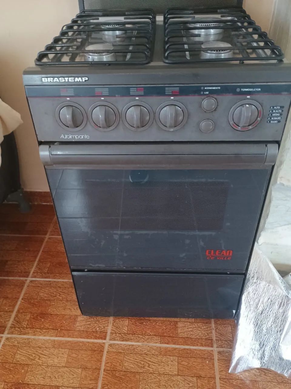 FOGÃO BRASTEMP CLEAN