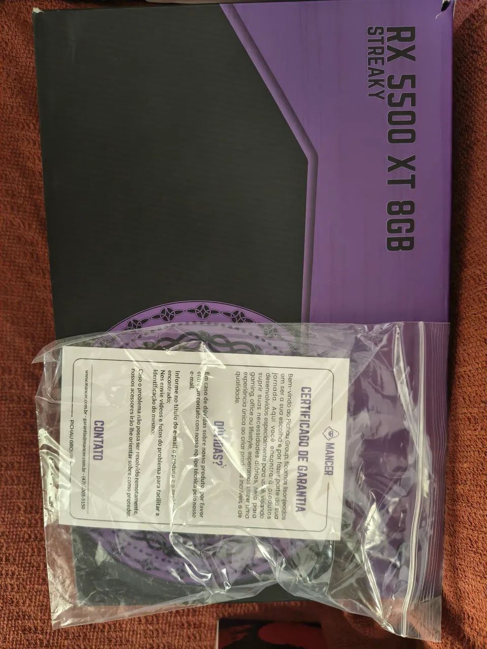 Placa de video RX5500XT 8GB DDR6