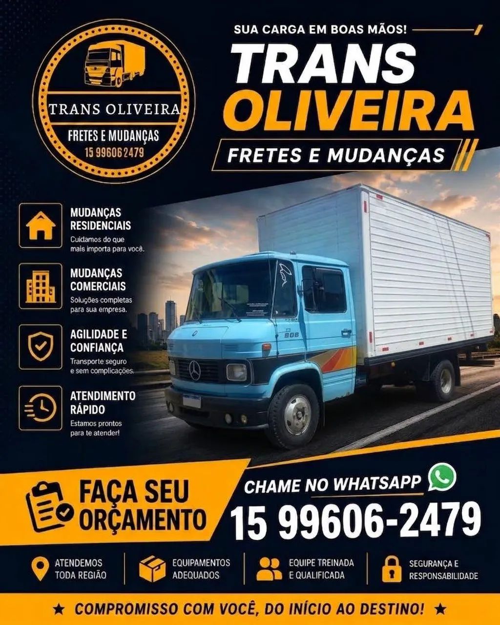 TRANS OLIVEIRA FRETES E MUDANÇAS 