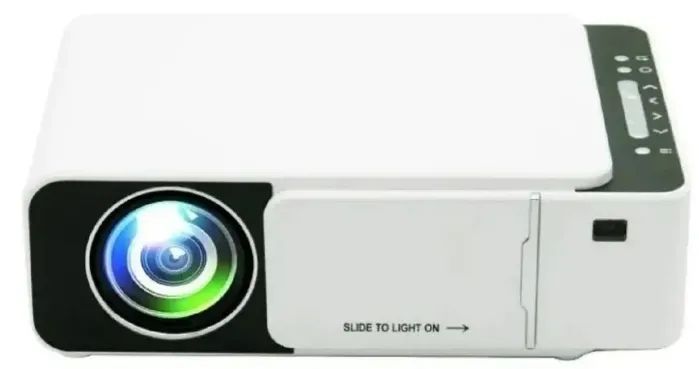 Projetor T5 Led Espelhamento Celular Wifi 2500 Lúmens Branco