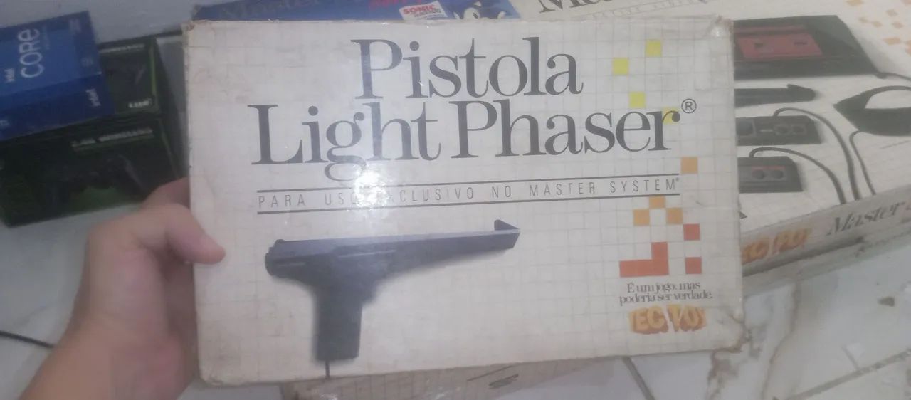 Master System 1, 3 e compact, completos, caixa, manuais, acessórios e n° série batendo.. - Foto 4