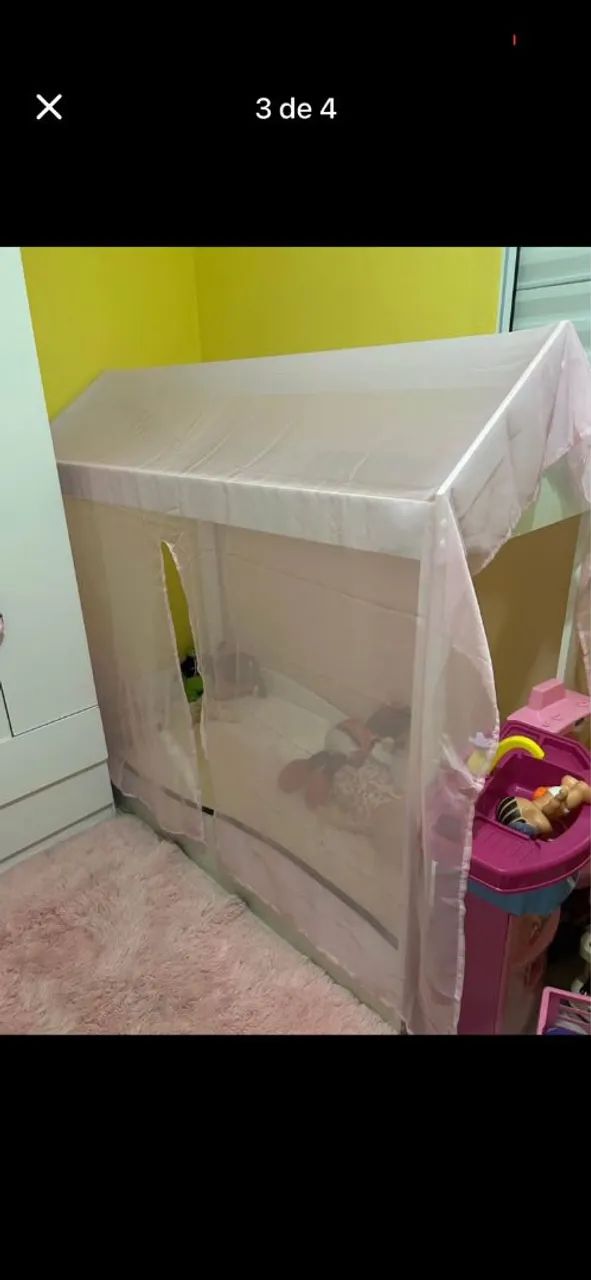 Cama infantil com colchão  - Foto 3