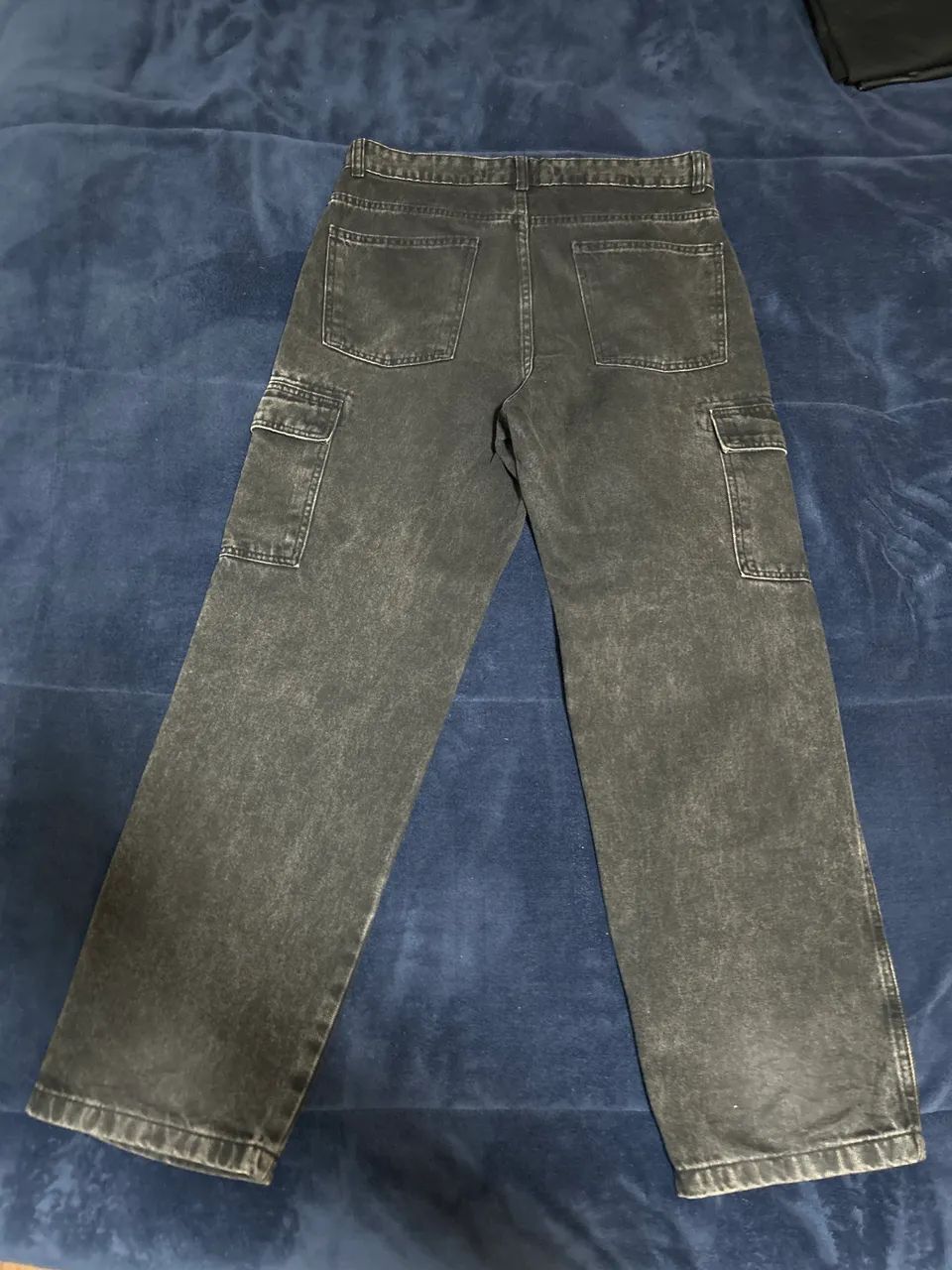 Calça baggy cinza escuro - Foto 2
