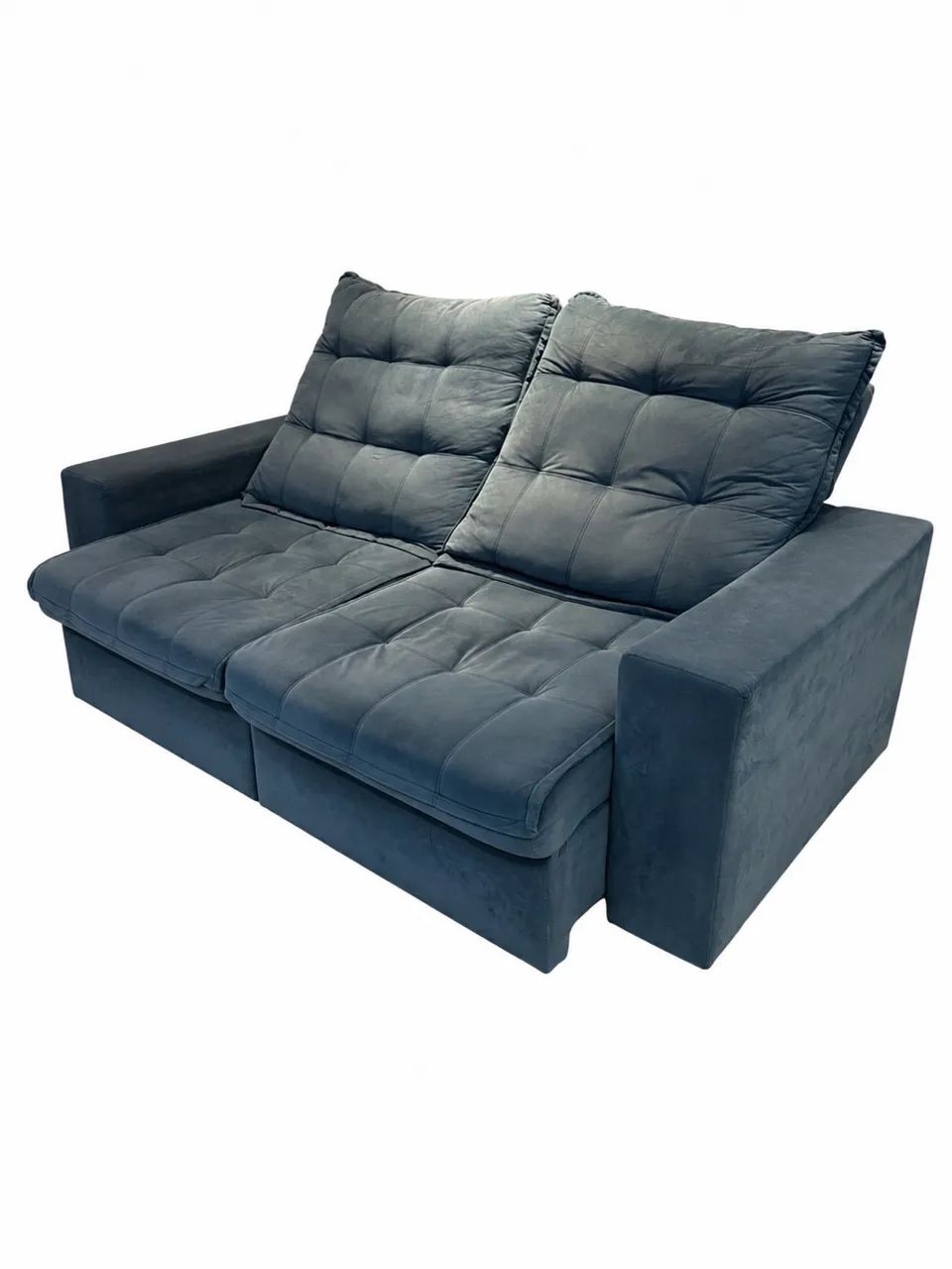 Sofa retratil azul