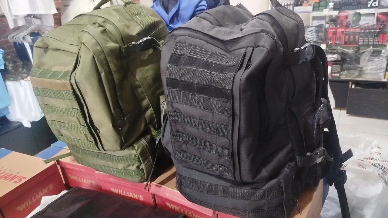 MOCHILA 50 litros TATICA MATERIAL MILITAR 