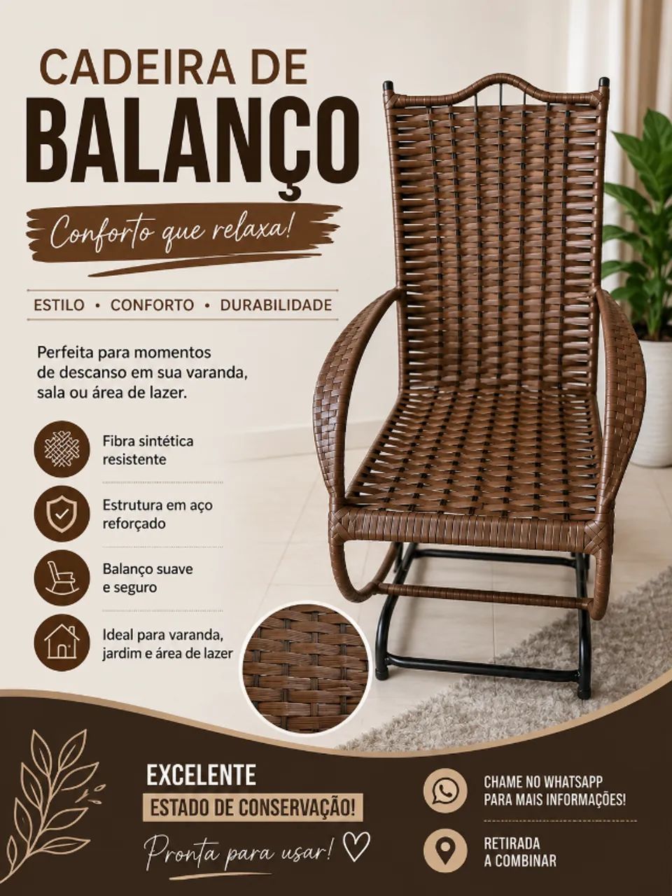 Cadeira de balanço 