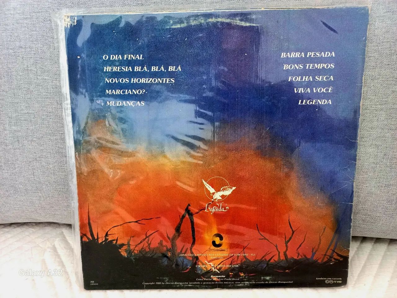 Legenda -- O Dia Final - LP Disco de Vinil Evangelico - Foto 2