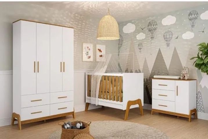 Quarto de bebê completo - Gutti Retrô  - Foto 2