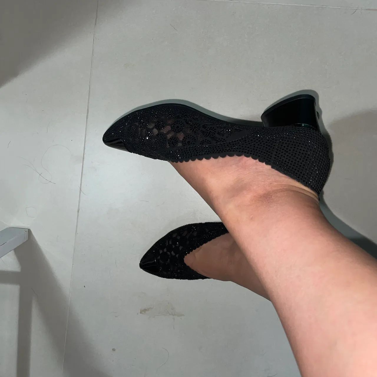 Sapato preto elegante número 35 - Foto 3