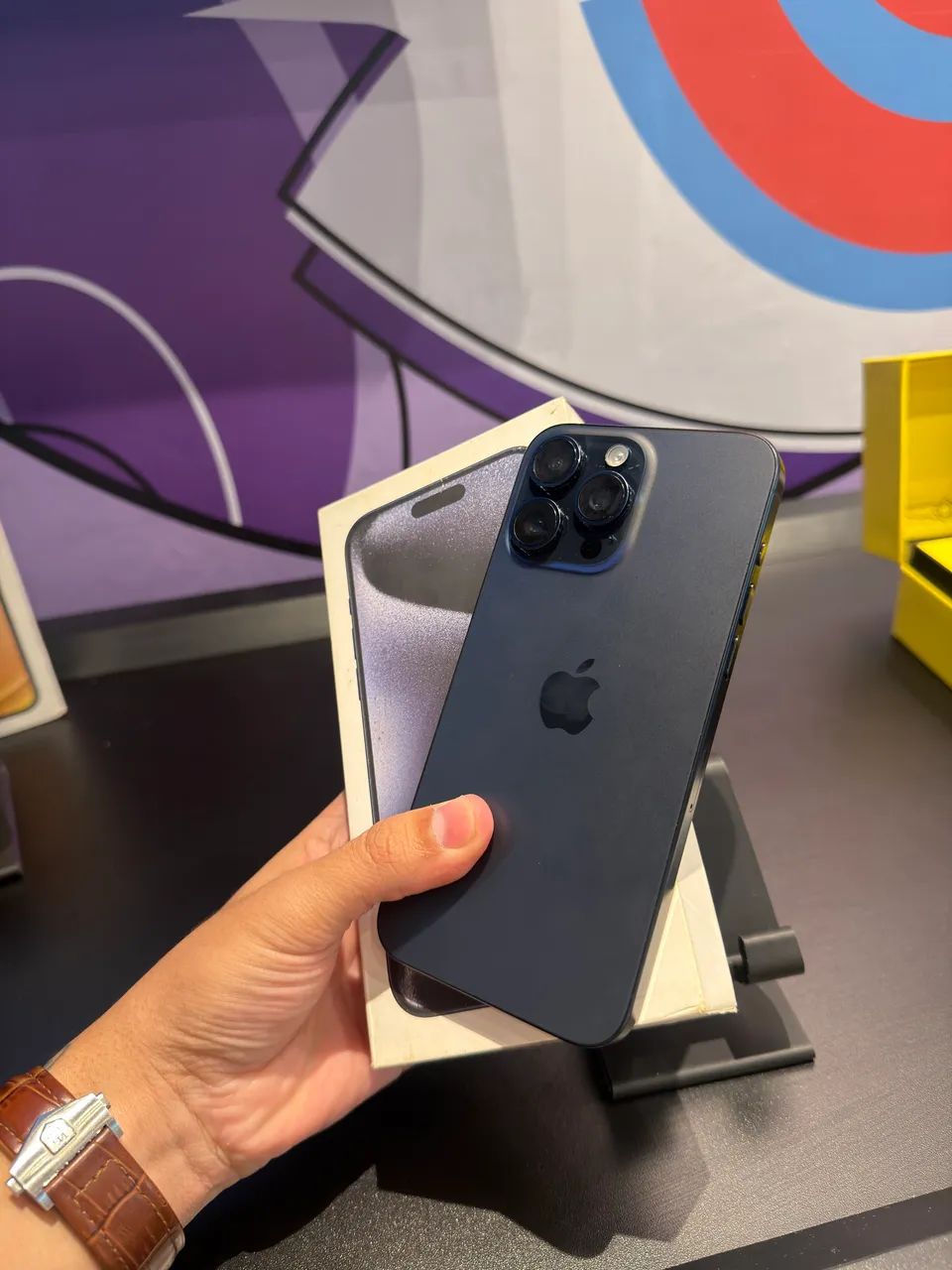 15 PRO MAX ? 256GB - BLUE TITANIUM - Foto 3