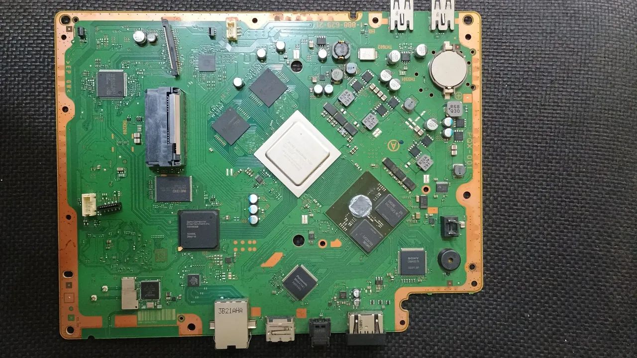 PLACA PS3 SUPER SLIM COM DEFEITO. NÃO SEI O DEFEITO.. - Foto 3