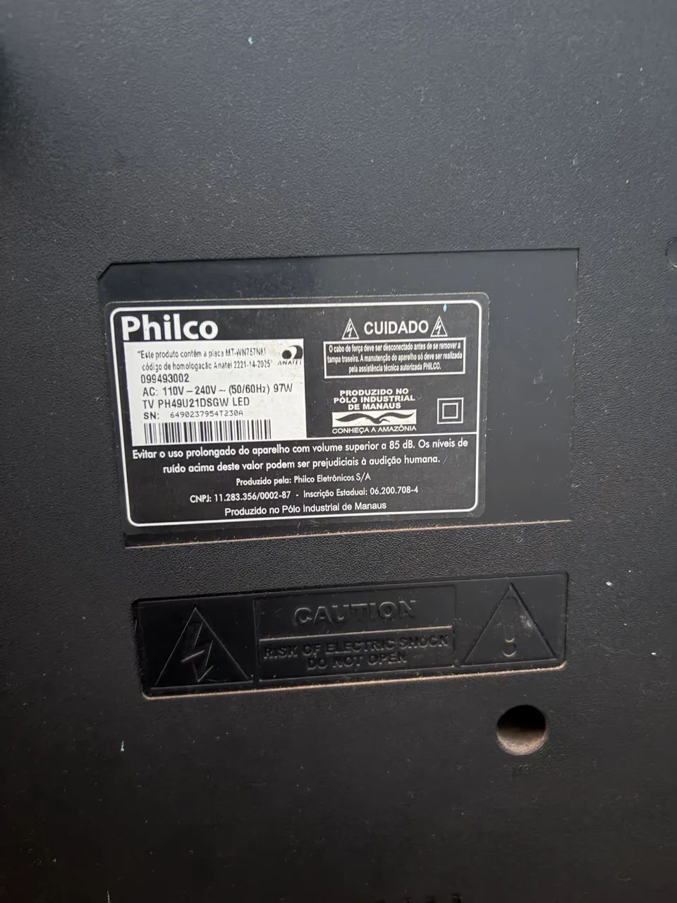 TV 50 polegadas Philco - Foto 2