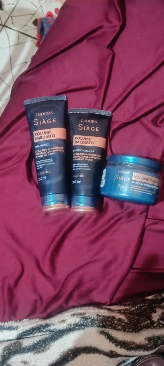 Kit 3 Eudora siage Volume imediato 