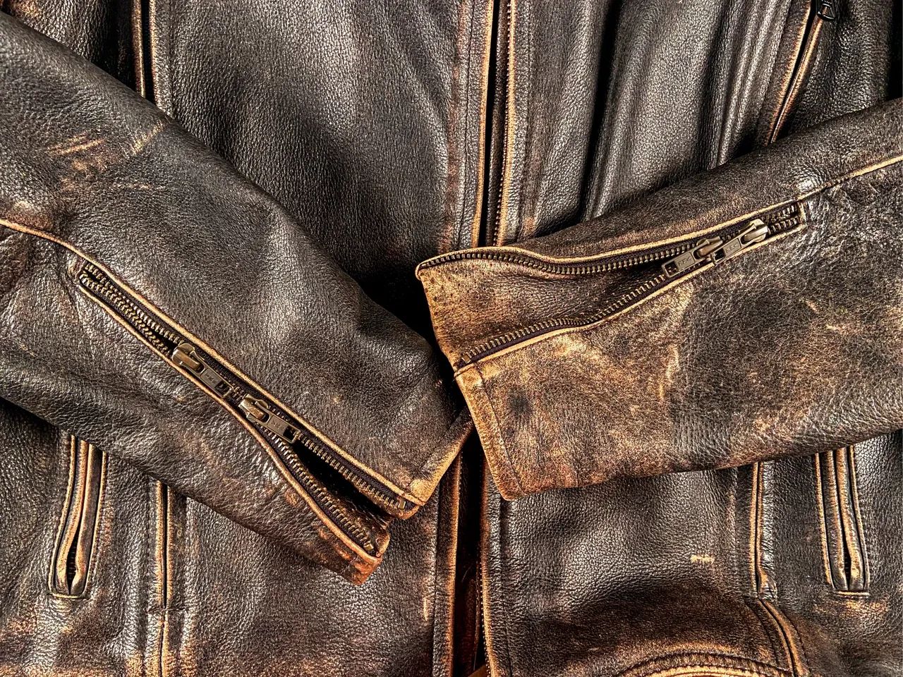 Jaqueta de couro Harley Davidson - XL - Foto 4