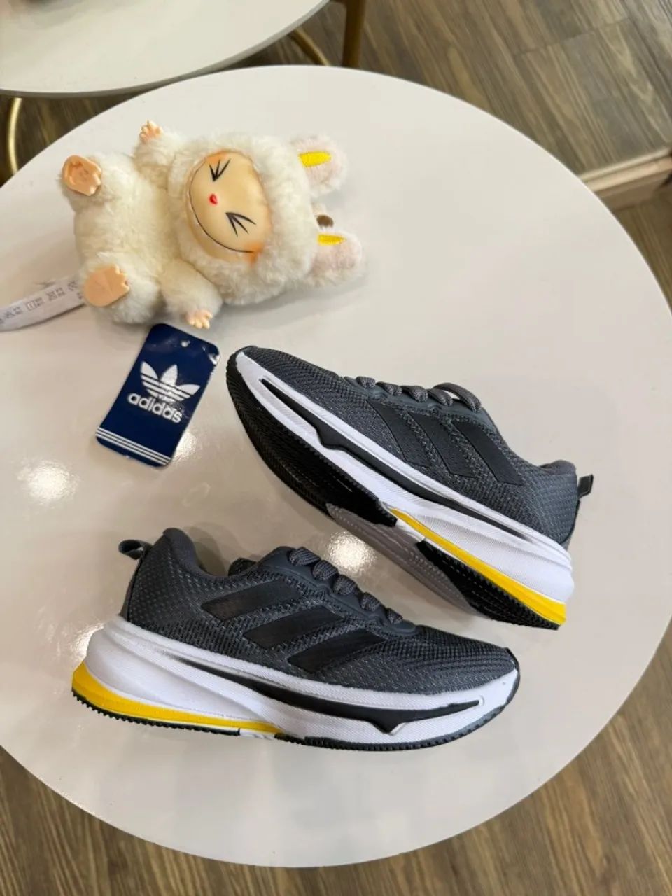 Tênis Adidas Supernova Infantil Cinza/Laranja Premium - Disponível 28 ao 33 (Menino) - Foto 4