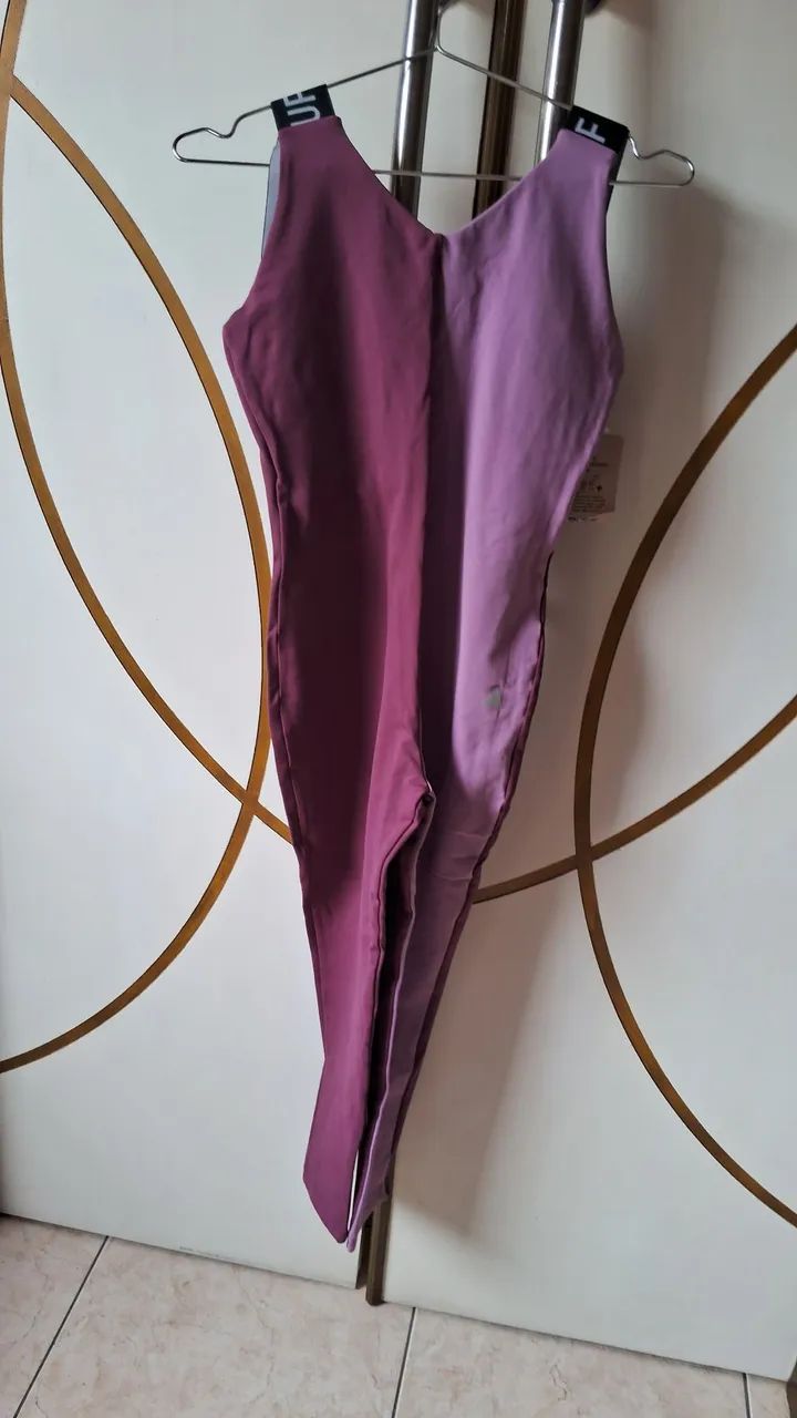 Macacão bicolor rosa - Foto 3