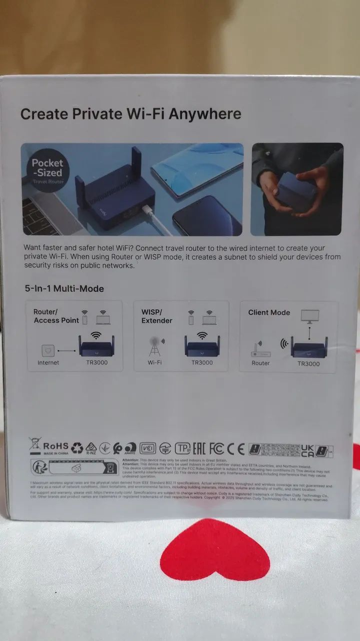 Roteador CUDY  TR3000 Ax3000 - Porta 2.5 Gbps - Foto 2