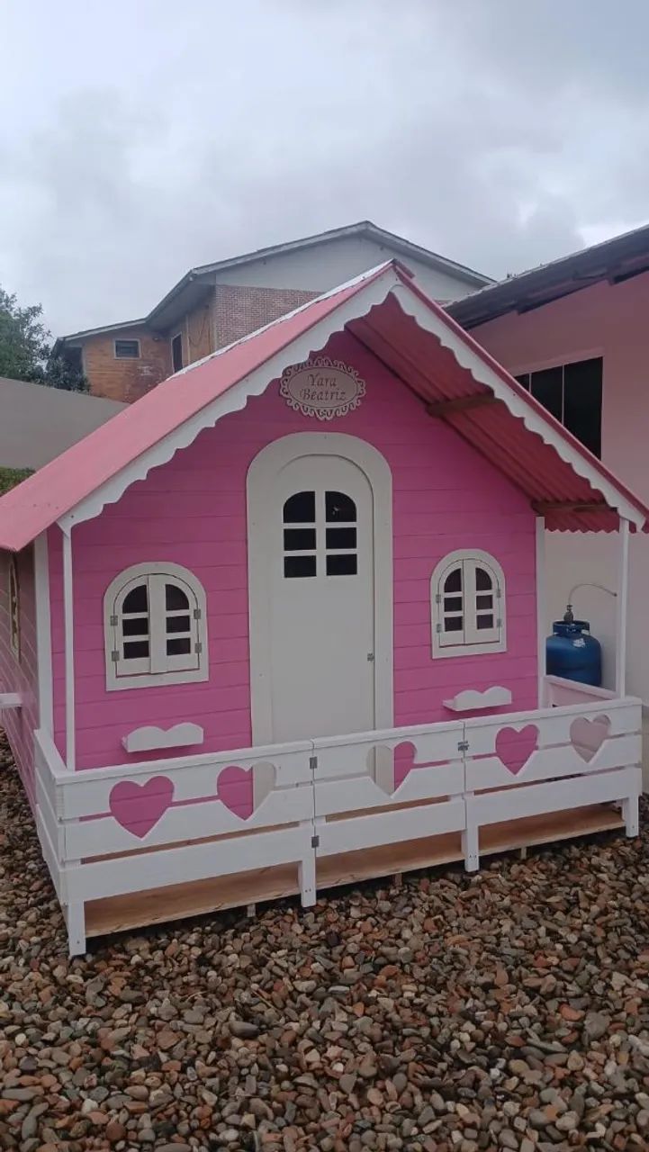 Casinhas de madeira infantil  - Foto 3