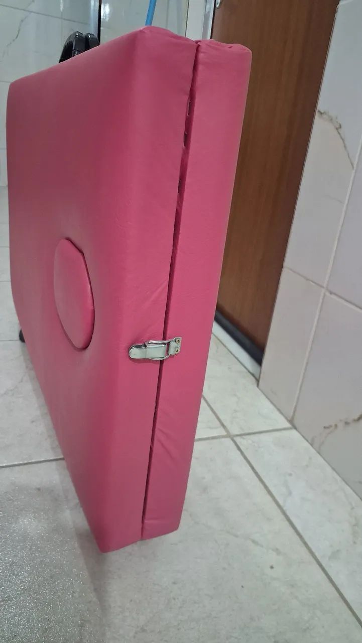 Maca Portátil Dobrável para Massagem + Acessórios - Foto 3