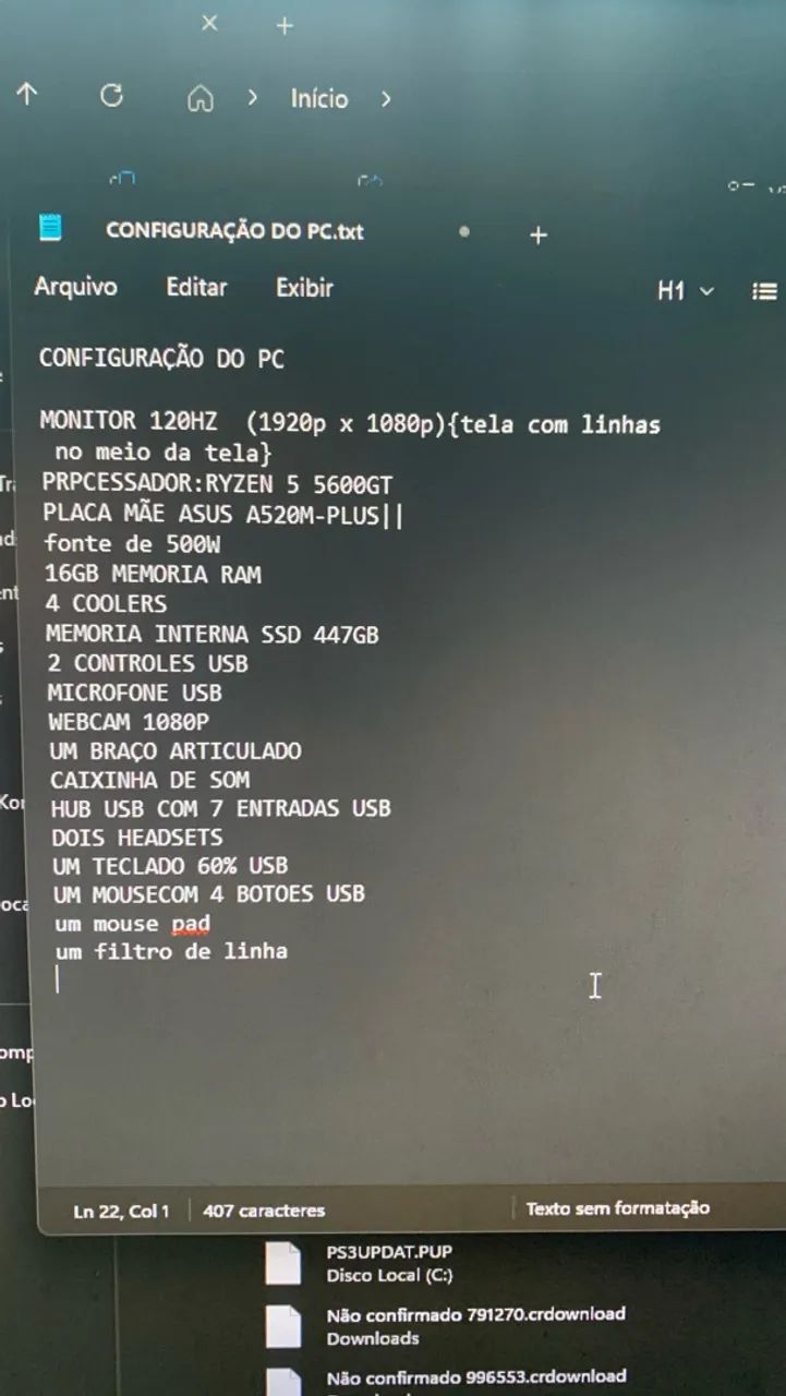 Pc gamer completo - Foto 2