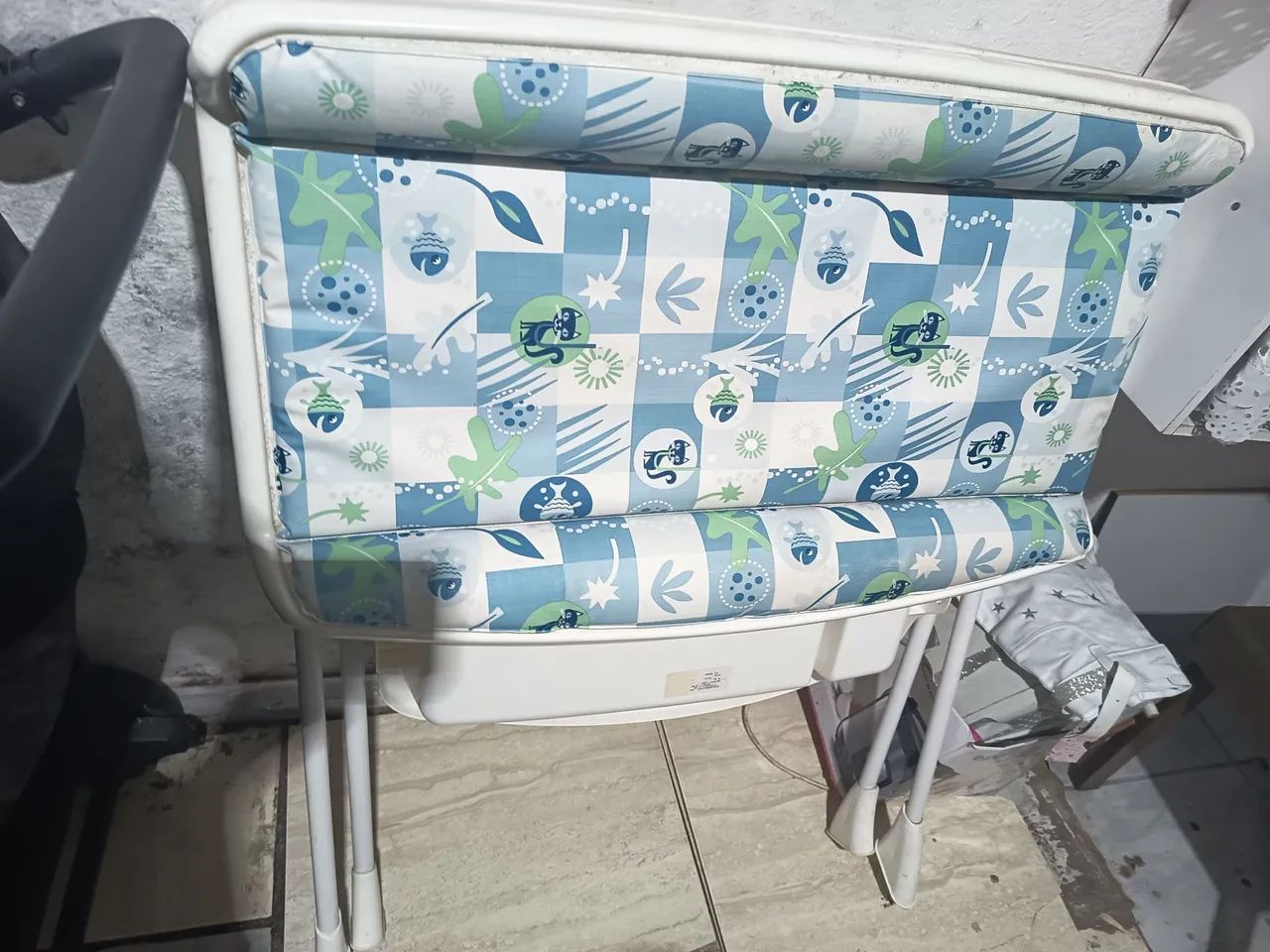Banheira com trocador 