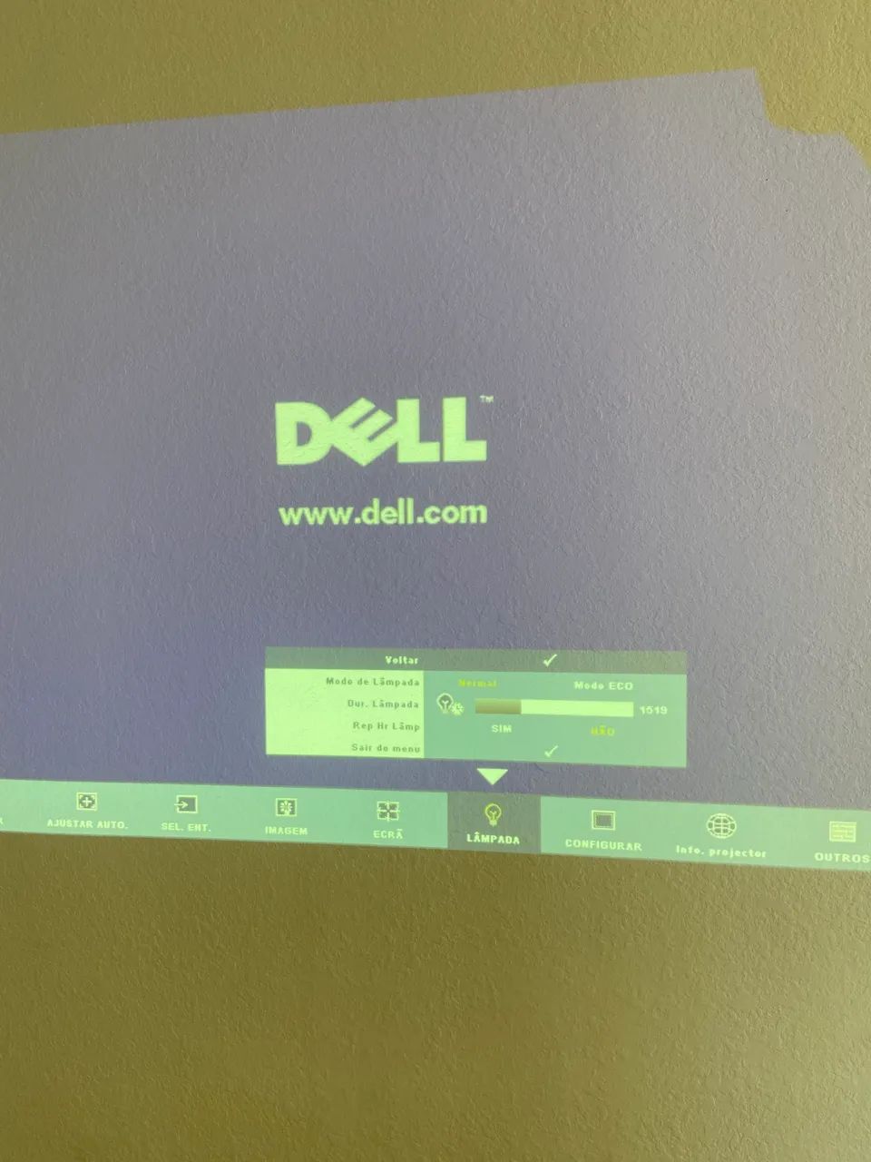 Projetor Dell 1510x  - Foto 5