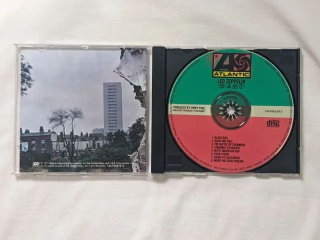 Led Zeppelin- IV (ZOSO)- CD- NM 5/5 - Foto 2