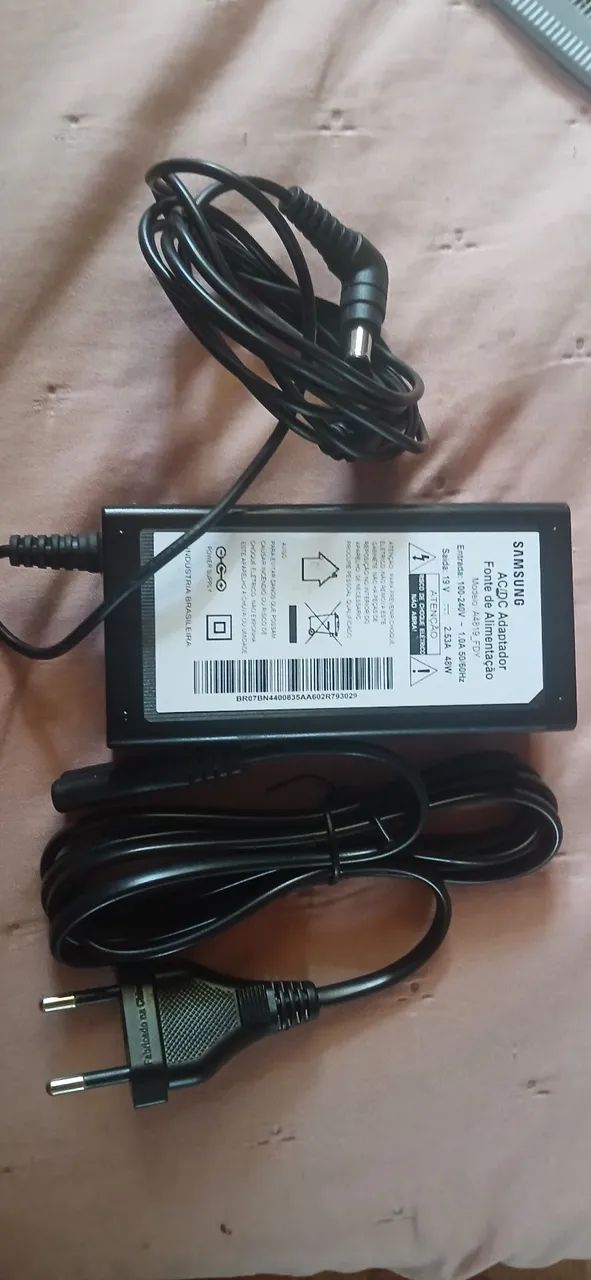 Carregador notebook Samsung