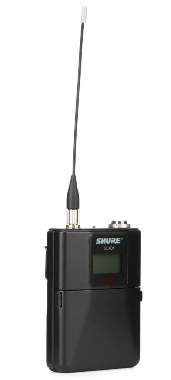 Kit 4 Bodypack ULXD1 G55 470-636MHz LANÇAMENTO SHURE Original Profissional ( Microfone ) - Foto 5