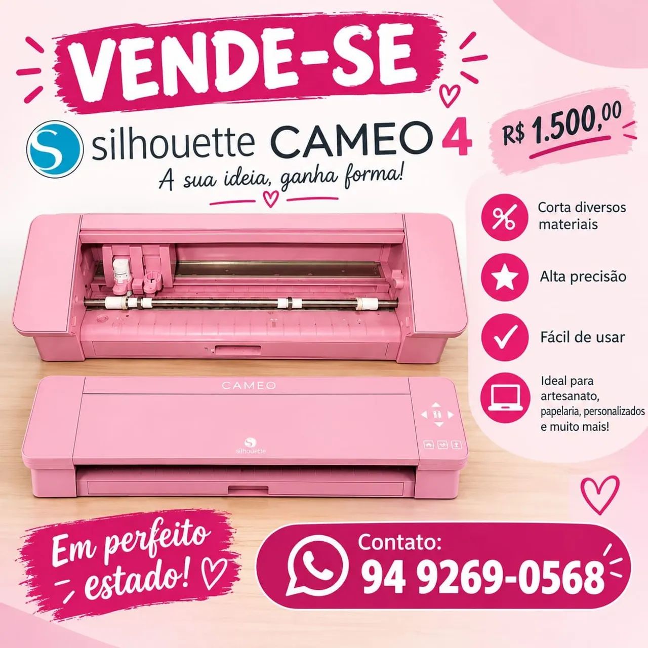 Máquina de Corte Silhouete 