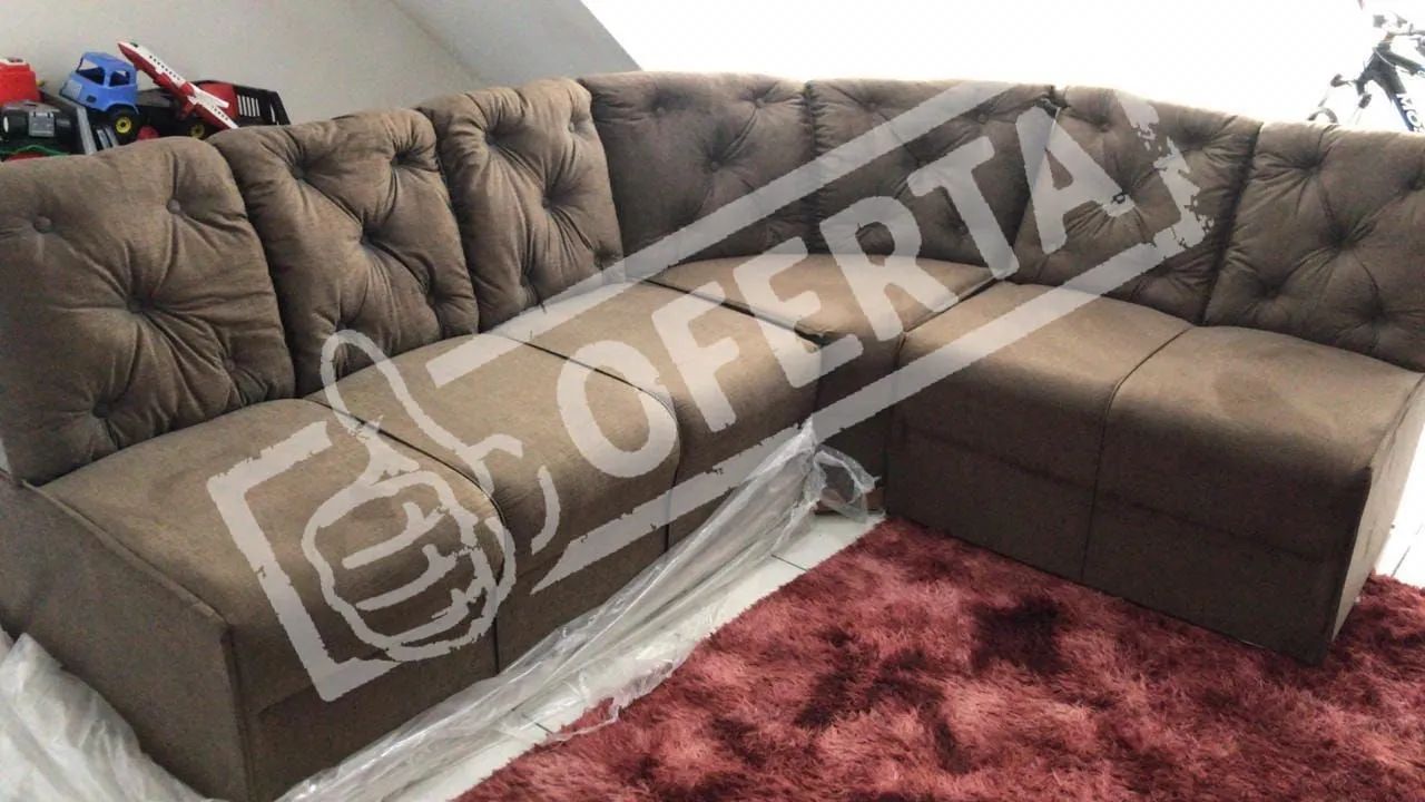 SOFA DE CANTO NOVO FRETE GRÁTIS 630,00  - Foto 2