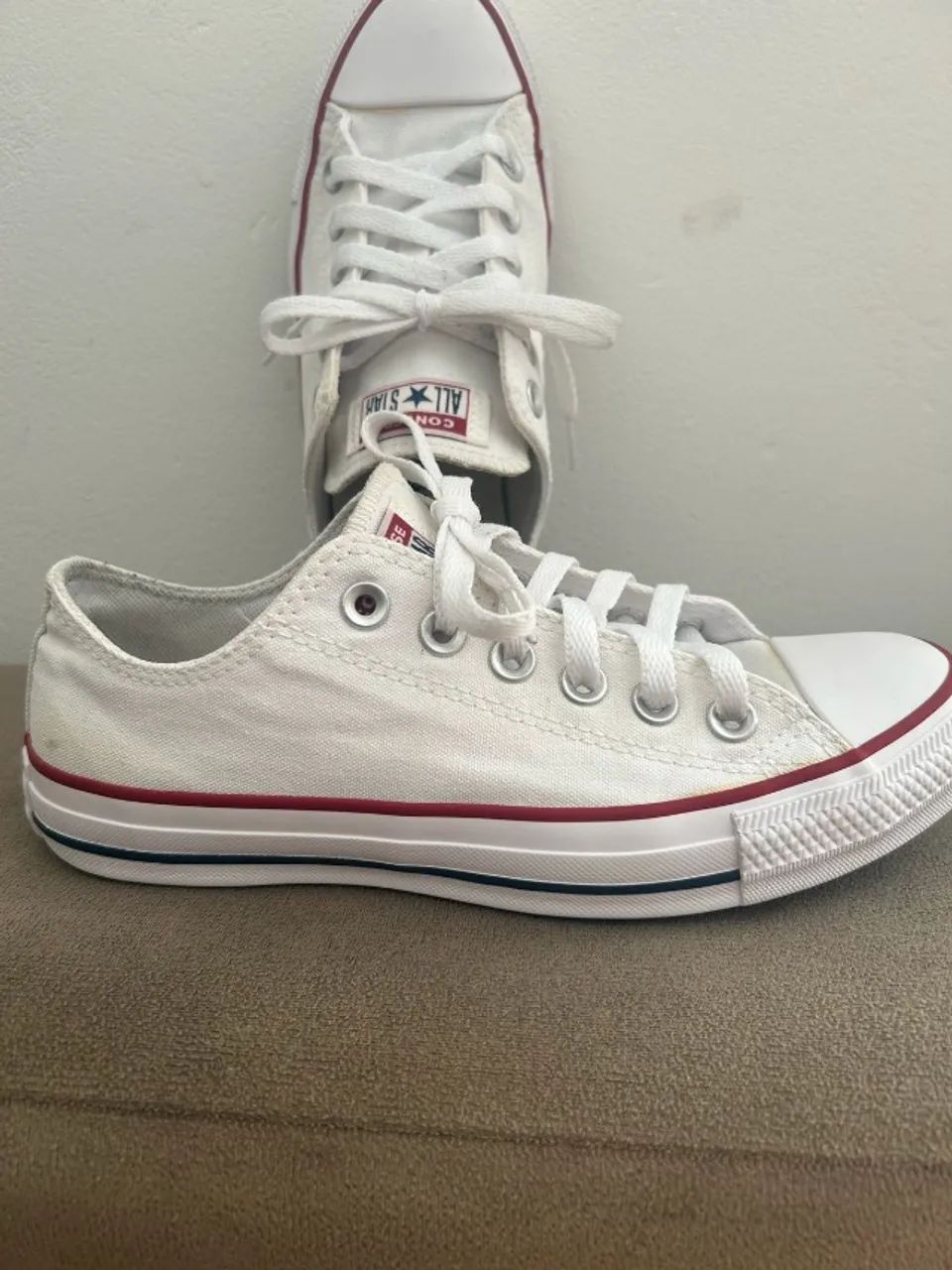 Tênis All Star Branco - Original (36) - Foto 4