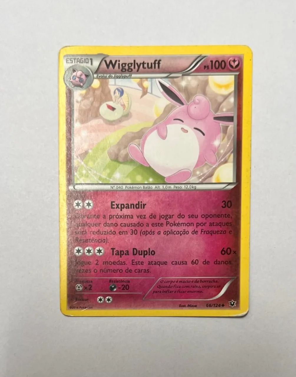 Carta Pokémon Wigglytuff (66/124)