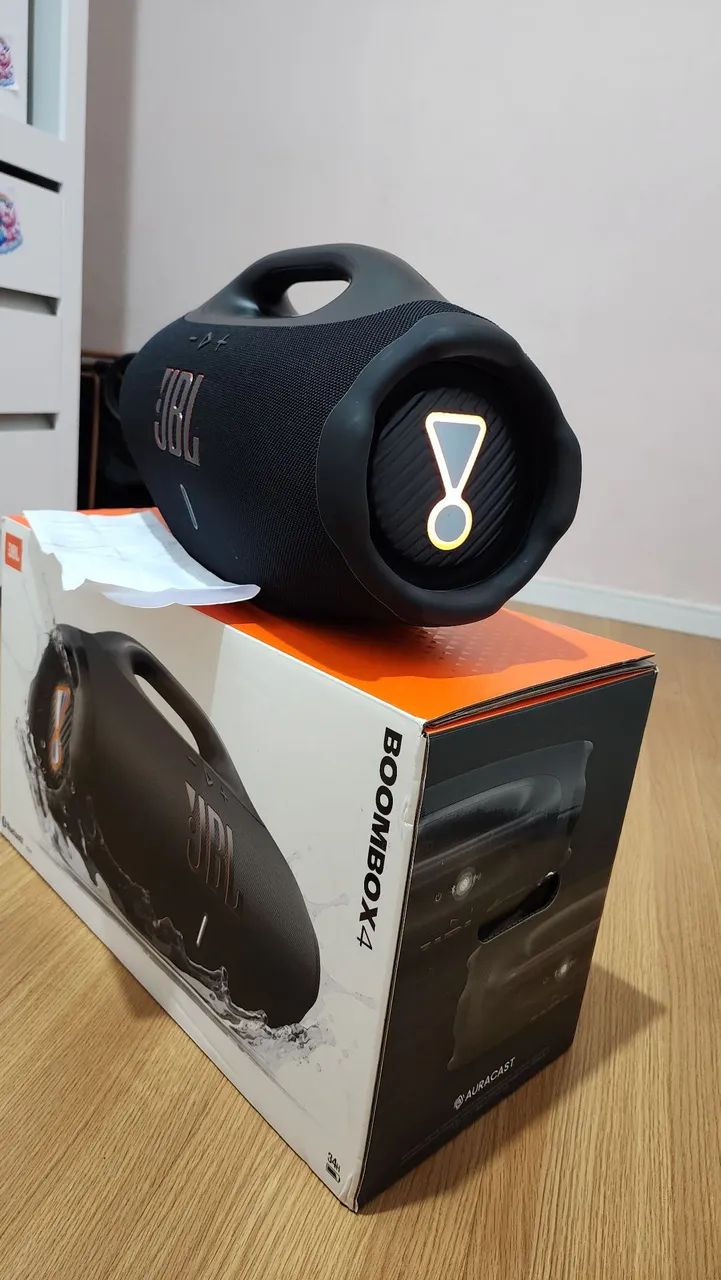 Caixa Jbl bombox 4 nova na caixa