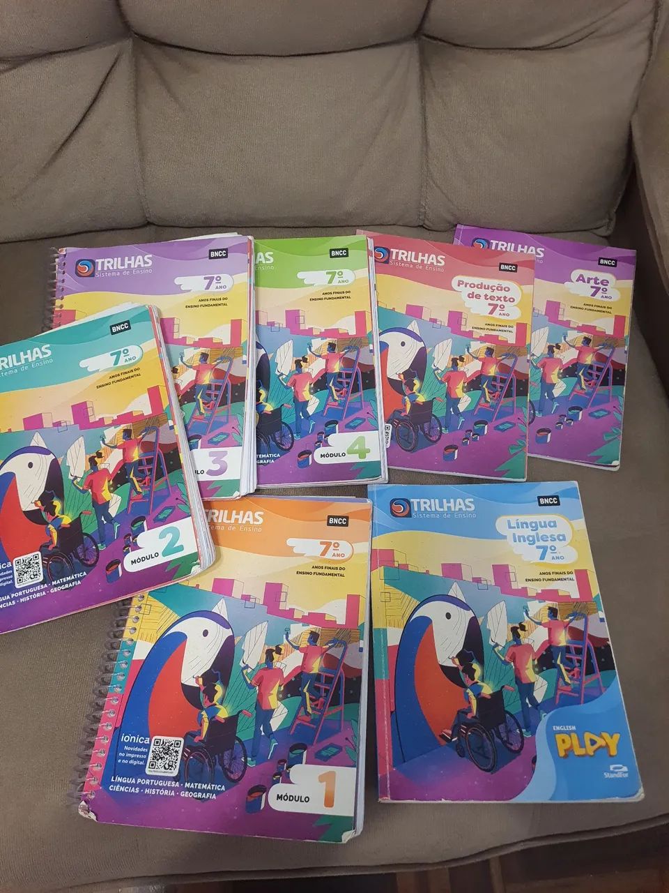 Livros Didáticos 7° Ano Sistema Trilhas  - Foto 5